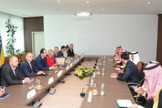 Members of the Collegium of both Houses spoke with the Prince of the Kingdom of Saudi Arabia